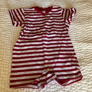 Striped onesie